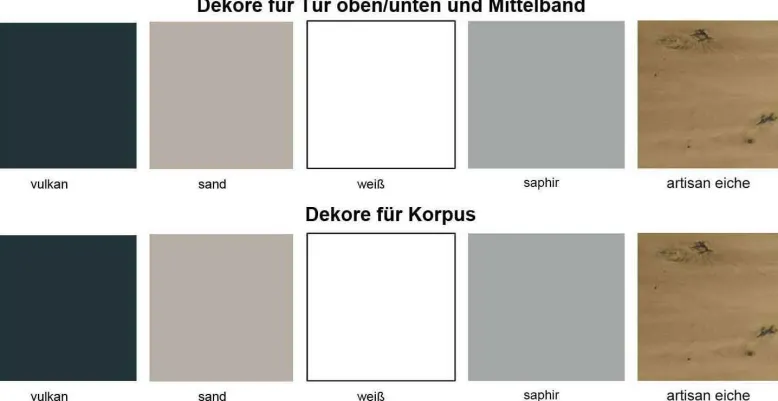 Includo Kleiderschrank mit Spiegel