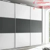 Includo Kleiderschrank weiß grau
