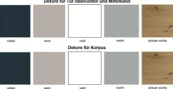 Includo Schwebetürenschrank mit Spiegel