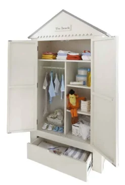Infanskids Kleiderschrank weiß Kinder