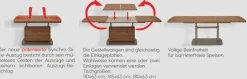 Jamaika Couchtisch ausziehbar höhenverstellbar