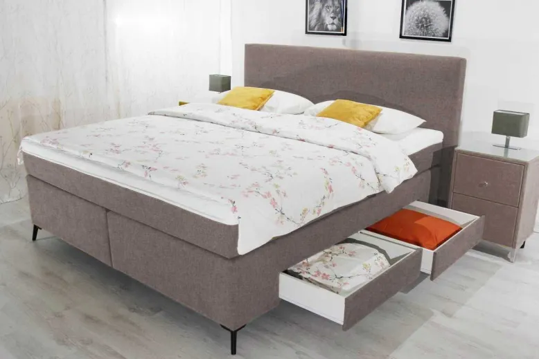 Jason Boxspringbett 200x200 mit Stauraum