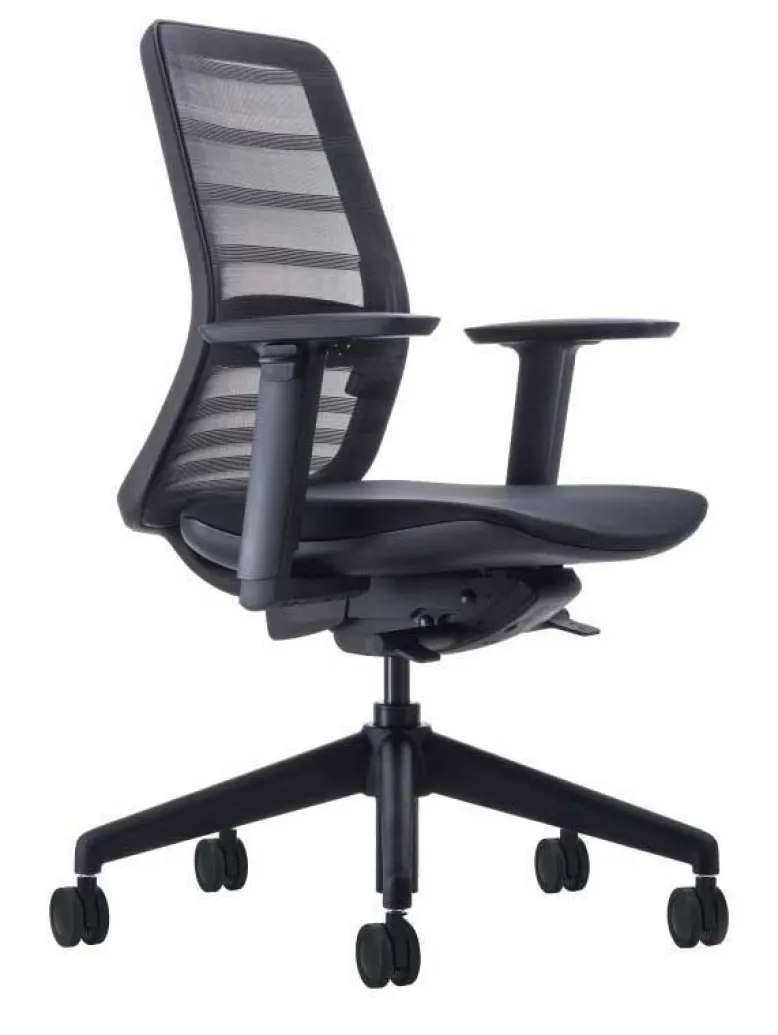 Koplus Tonique ergonomischer Bürosessel schwarz mit vielen Funktionen