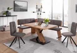 Kota moderne Eckbankgruppe eiche
