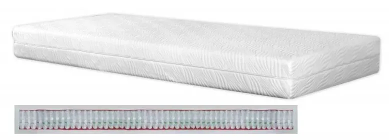 Kretschmar Madleen 7Zonen-Multipocket-Taschenfederkernmatratze 90x200 cm individuell