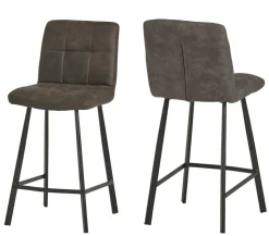 Le Chair Bolero Barstuhl grau