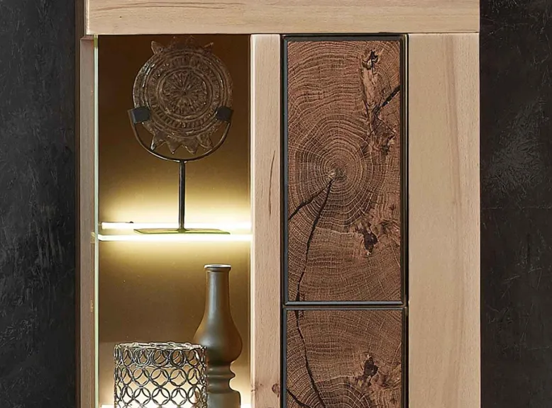 Madera Wohnwand artisan eiche