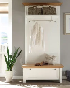 Maisonette Flurgarderobe Landhausstil