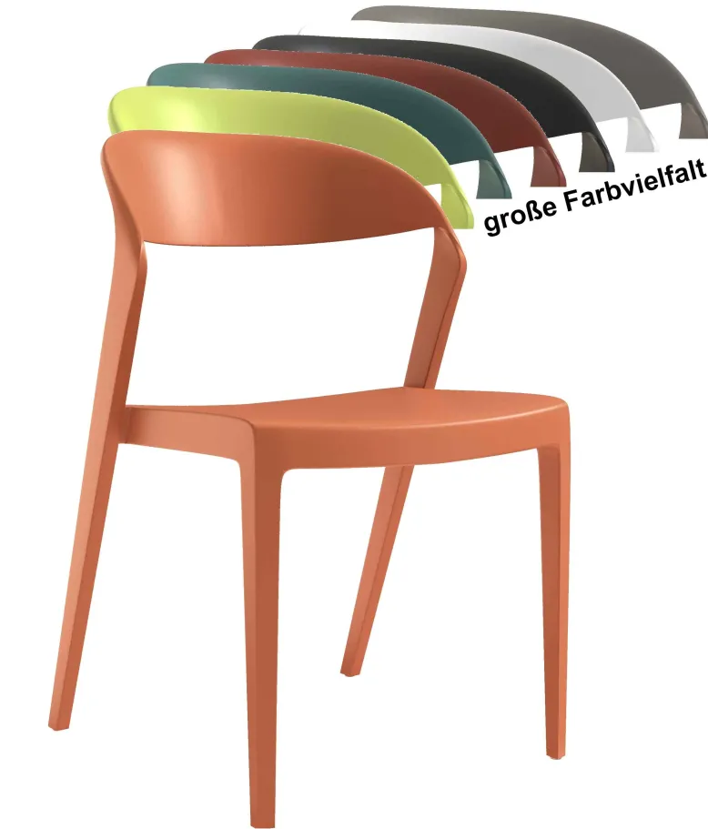 Marceau Kunststoffstühle 2er Set