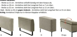 Maximilian Ecksofa mit Relaxfunktion