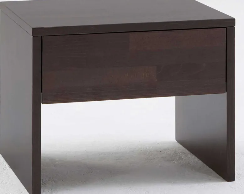 Nachttisch Holz mit Schublade