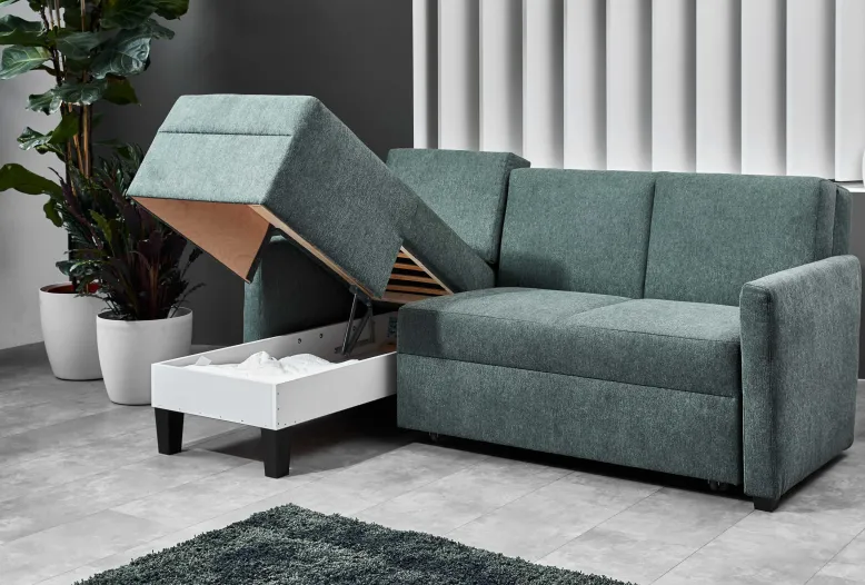 Ohio L Sofa mit Schlaffunktion