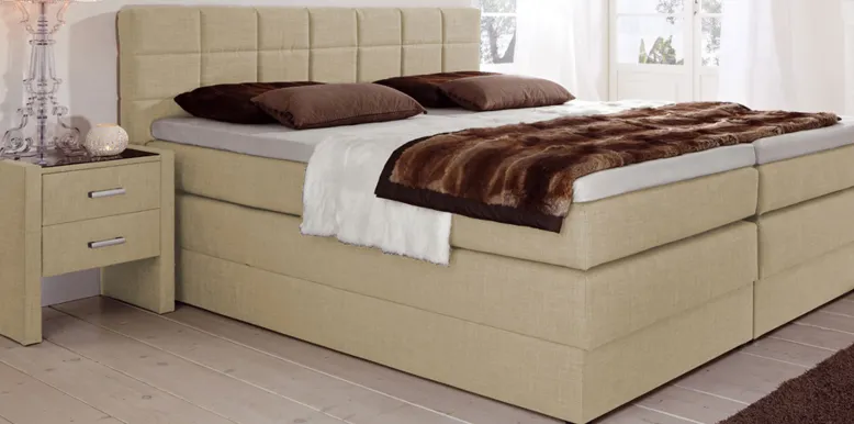 Oregon Boxspringbett mit Bettkasten 180x200