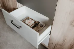 Orlando günstige Kommode 120 cm mit Schubkästen u. Türen