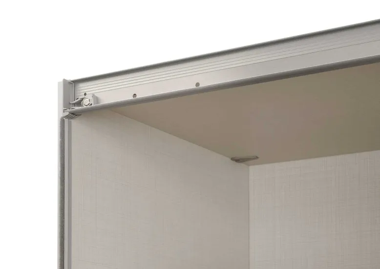 Paros Kleiderschrank mit Glastüren