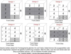 Paros Kleiderschrank mit Spiegel und Schubladen
