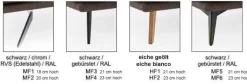 Phoenix Sofa mit Ottomane
