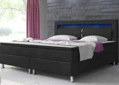 Polsterbett mit LED