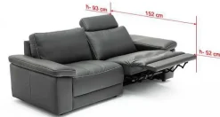 Portland Relaxsofa elektrisch