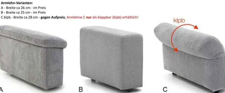 Portland Sofa 3 Sitzer