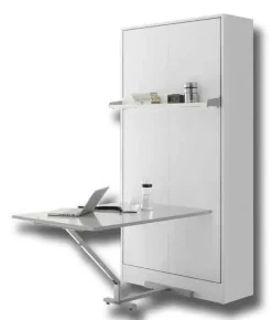 2RaumWunder Schrankbett mit Anbautisch