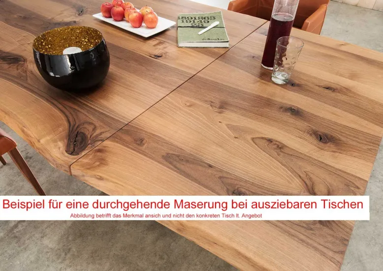 Romeo Esszimmertisch nussbaum