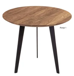 Ronja Beistelltisch Holz rund