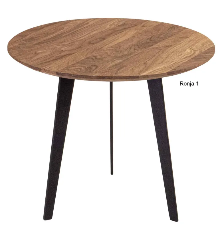 Ronja Beistelltisch Holz rund