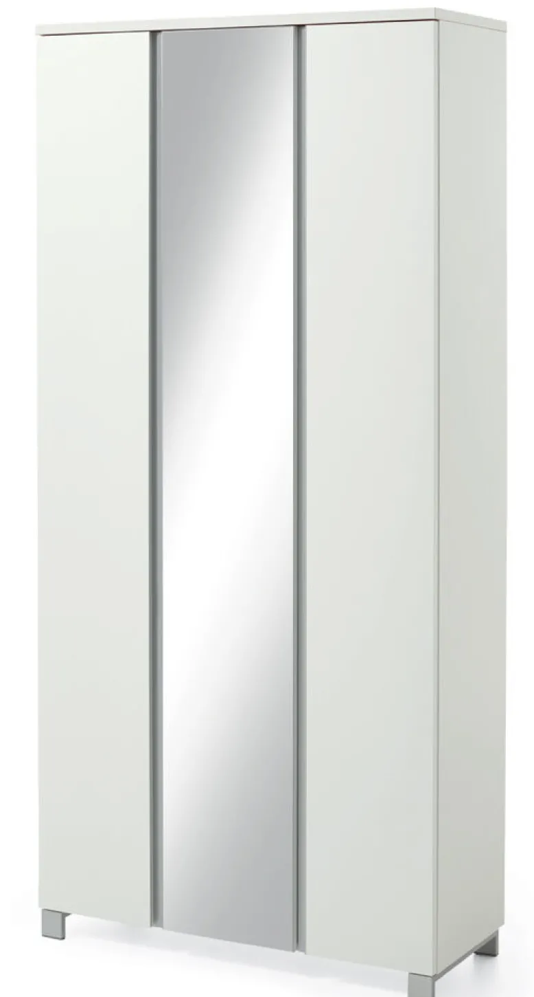 SALEA Garderobenschrank weiß