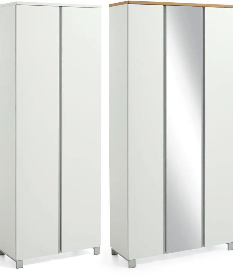 SALEA Garderobenschrank weiß