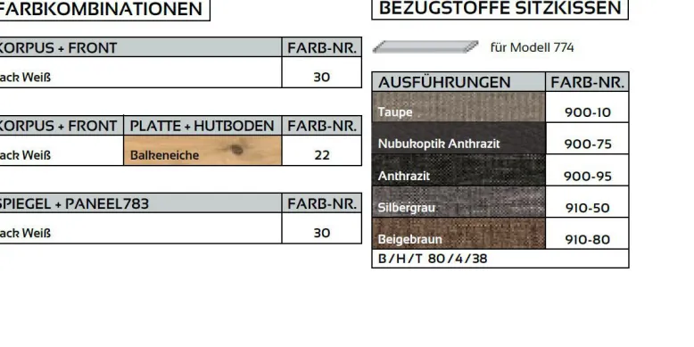 SALEA Schuhkipper weiß