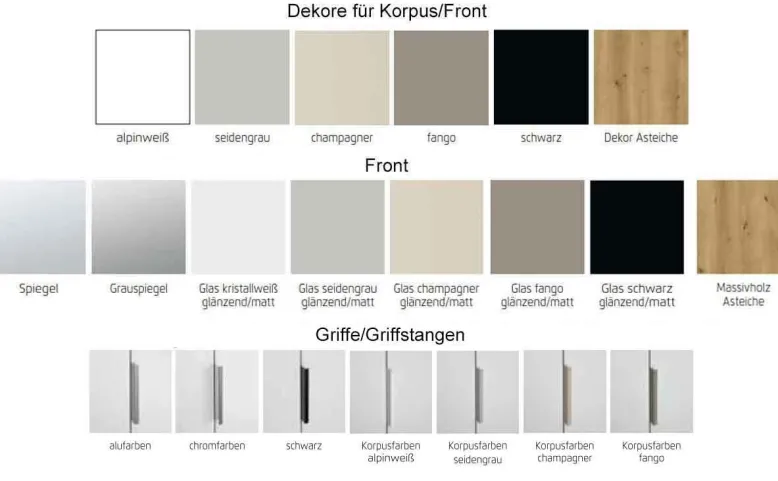 Scale Spin Kleiderschrank mit Schubladen