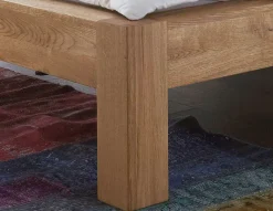 Select Holzbett mit Polsterkopfteil