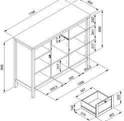 Sideboard weiß Landhaus