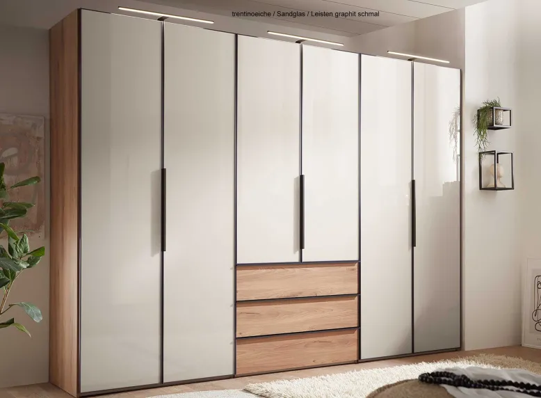 Sinfonie Plus Drehtürenschrank mit Schubladen