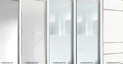 Sinfonie Plus Kleiderschrank mit Glastüren