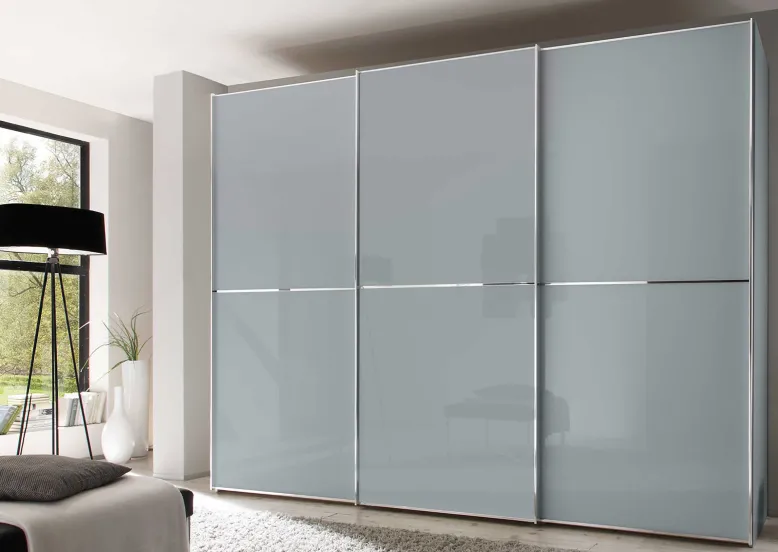 Sinfonie Plus Schwebetürenschrank mit Glastüren