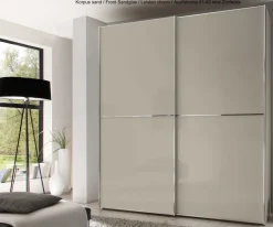 Sinfonie Plus Schwebetürenschrank Glas