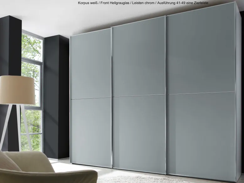 Sinfonie Plus Schwebetürenschrank Glas