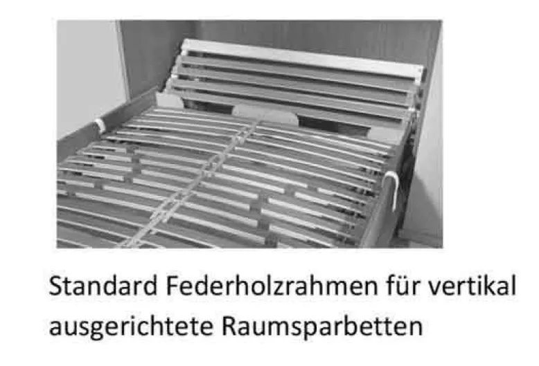 Smart & Clever Schrankwand mit Bett