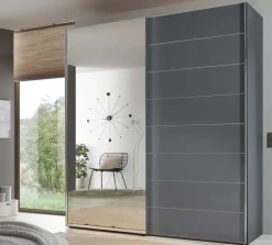 Sonate Como Kleiderschrank mit Spiegel B188 cm