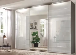 Sonate Como Schwebetürenschrank mit Spiegel B298 cm