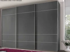 Sonate Lucca Kleiderschrank Glasfront B280 cm
