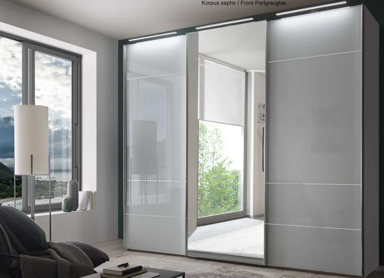 Sonate Lucca Kleiderschrank mit Spiegel B336 cm