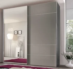 Sonate Lucca Kleiderschrank mit Spiegel B167 cm