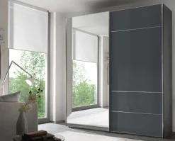 Sonate Lucca Kleiderschrank mit Spiegel B167 cm