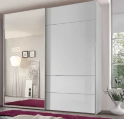 Sonate Lucca Kleiderschrank mit Spiegel B167 cm