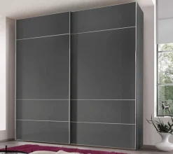 Sonate Lucca Kleiderschrank Glastüren B188 cm