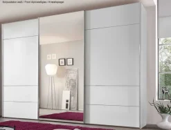 Sonate Lucca Schwebetürenschrank Spiegeltüren B373 cm