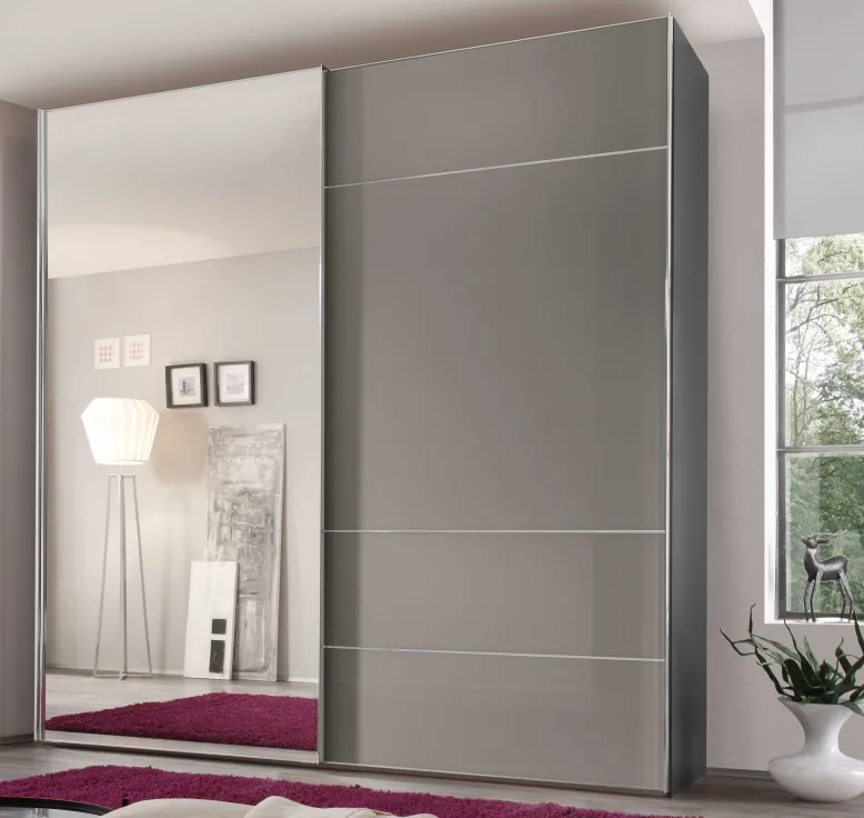 Sonate Lucca Schwebetürenschrank Spiegel B225 cm